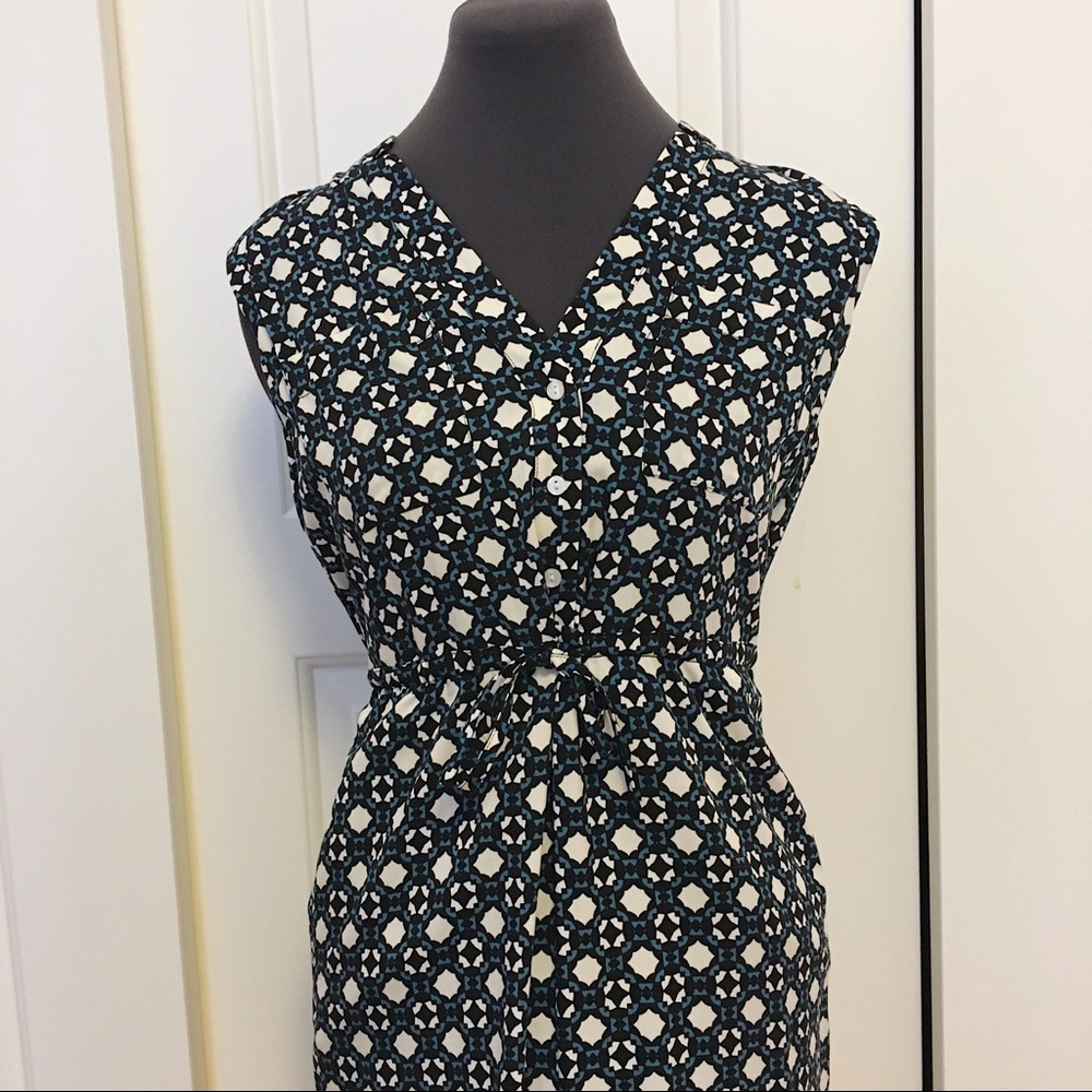 LOFT Patterned Dress - Picture 3 of 9